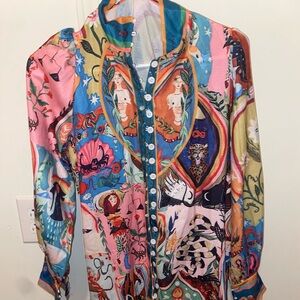 Women’s patterned shift dress